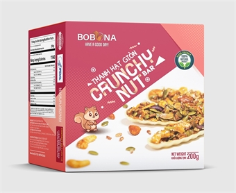 CRUNCHY NUT BAR - THANH HẠT GIÒN