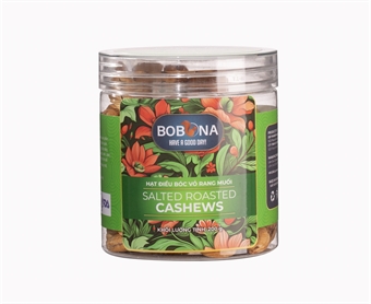 HẠT ĐIỀU BÓC VỎ RANG MUỐI - HŨ 200 g