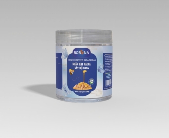 NHÂN HẠT MẮC CA SẤY MẬT ONG - hũ 200 g